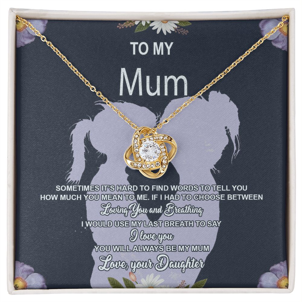 To my mum