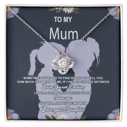 To my mum
