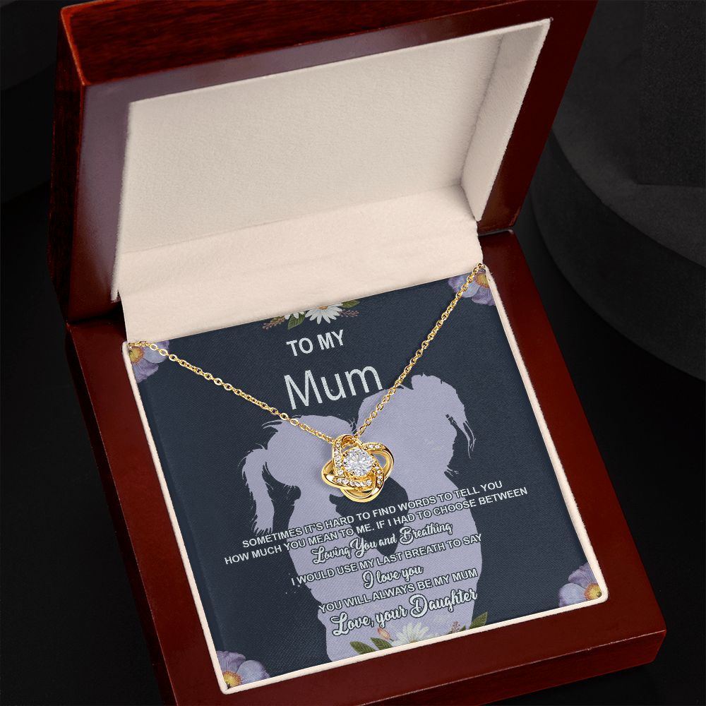 To my mum